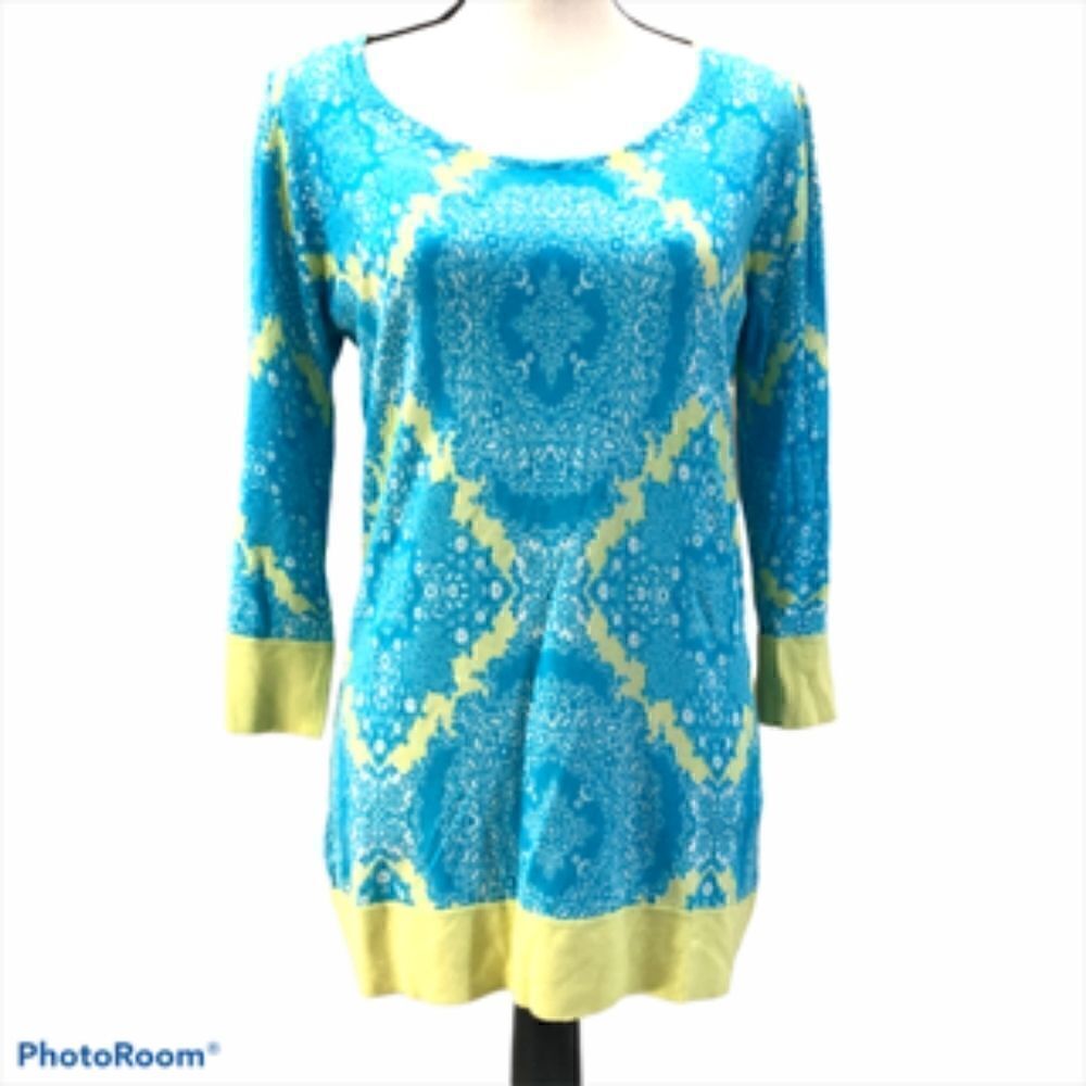 Soft Surroundings Tunic with Exposed Zipper. Size S.